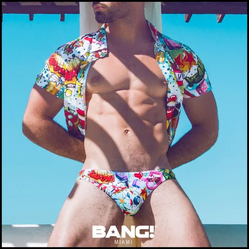 Vista 107 de Bang Men's Swimwear - Swim Mini Brief - Low Rise Fit Bikini Swimsuit