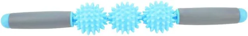 Vista 2 de Muscle Roller Stick - Barra de masaje para celulitis para espalda, brazos, hombros, piernas (azul)
