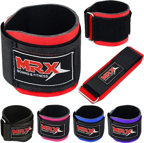Vista 5 de MRX BOXING & FITNESS Muñequera para levantamiento de pesas, correa para gimnasio, fuerza, culturismo, entrenamiento, entrenamiento para hombres