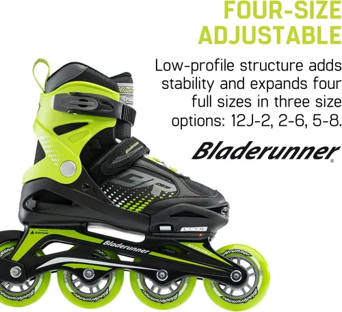 Vista 3 de Bladerunner by Rollerblade Phoenix - Patín en línea ajustable para niños
