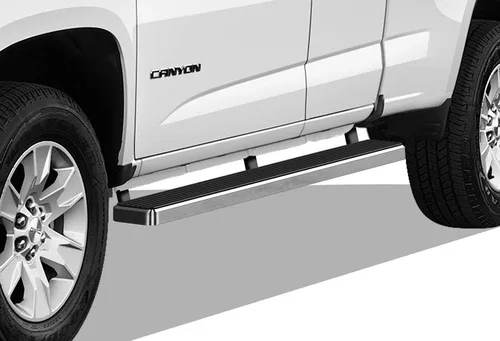 Vista 13 de APS Estribos laterales (barras nerf, pasos laterales, barras de paso) Compatibles con Chevy Colorado GMC Canyon 2015-2026 camioneta de cabina doble