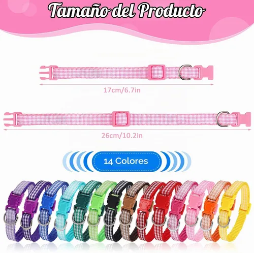 Vista 2 de Auidy_6TXD - 14 collares ajustables para cachorros de arena