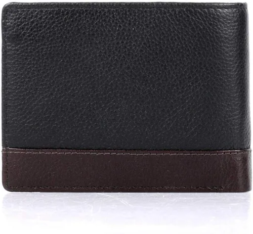 Vista 6 de KARLA HANSON - Cartera de piel con bloqueo RFID para hombre con tarjetero