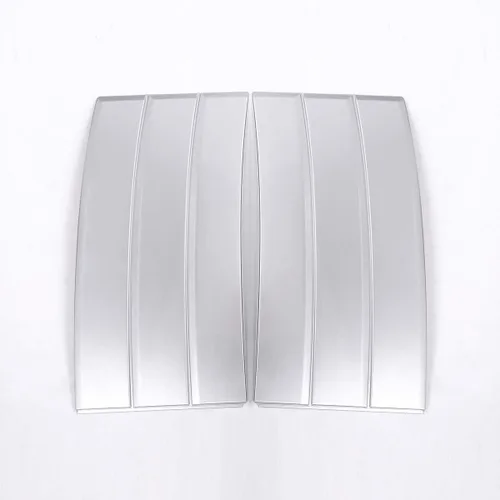 Vista 3 de YIWANG Cubierta de moldeo de ventilación de aire para puerta lateral de coche ABS cromado para Land Rover Range Rover Vogue 2013-2020 Juego de 2