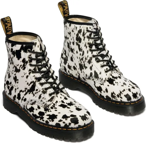 Vista 3 de Dr. Martens, Botas industriales ligeras para mujer Maple Zip con puntera de acero