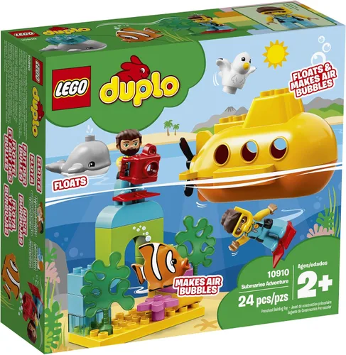 Vista 4 de LEGO DUPLO Town Submarine Adventure 10910 Kit de construcción (24 piezas)