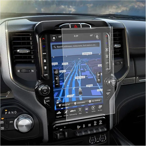 Vista 2 de Protector de pantalla mate compatible con Dodge Ram de 12 pulgadas 2019-2026 1500 2500 3500 antirreflejos, protección de navegación de huellas