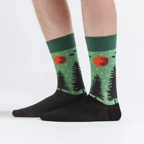 Vista 70 de Sock It To Me - Calcetines con diseño de extraterrestres y del espacio para hombre