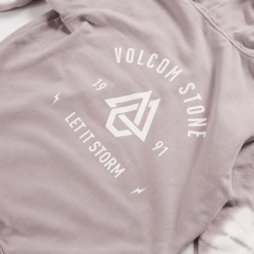 Vista 7 de Volcom Sudadera Costus Pollover Baselayer con capucha de forro polar para mujer