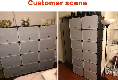 Vista 7 de KOUSI Organizador portátil para zapatos, 144 pares, estante de torre, soporte de gabinete de almacenamiento expandible para tacones, botas