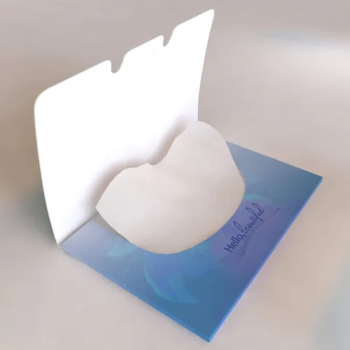 Vista 5 de Papel secante para maquillaje: 200 hojas de papel con absorción de grasa facial (2 paquetes de 100).
