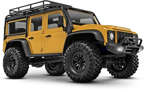 Vista 8 de Traxxas TRX-4M Land Rover Defender 1/18 escala 4X4 oruga (verde)