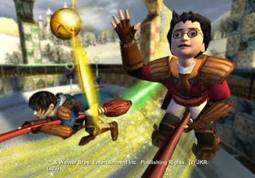 Vista 4 de Copa Mundial de Quidditch de Harry Potter - Gamecube (renovado)