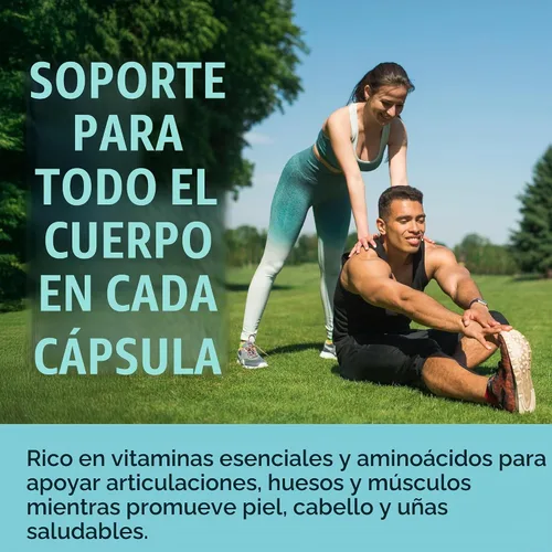Vista 4 de Cápsulas de proteína de brote de hueso en polvo, 1