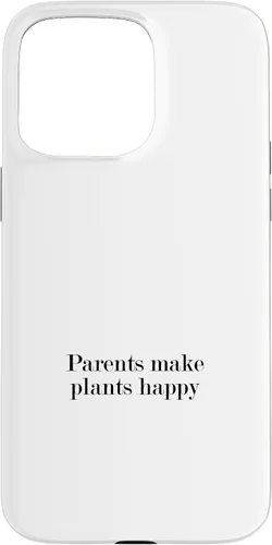Vista 27 de iPhone XR Parents make plants happy Case