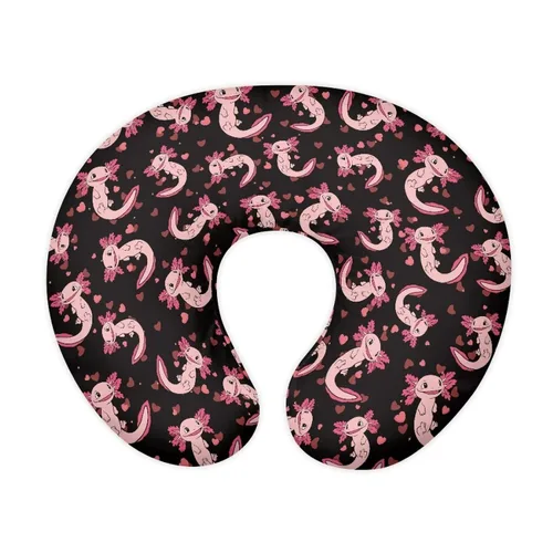 Vista 20 de Funda de almohada de lactancia Axolotl Sandía para almohadas de lactancia materna, funda de almohada de lactancia para recién nacido, se adapta a