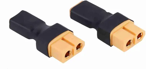 Vista 3 de Oumefar 5 unids a enchufe hembra macho adaptador convertidor para RC FPV Drone Car LiPo cargador de batería ESC (XT30 macho a hembra)