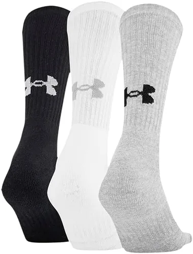 Vista 2 de Under Armour Calcetines de entrenamiento de algodón para equipo de 6 pares