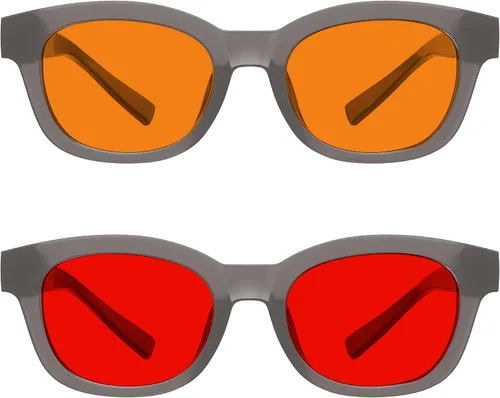 Vista 197 de Eyekepper Gafas de luz azul para hombre y mujer, paquete de 6 lentes Pilot Paquete de 6 color mezclado