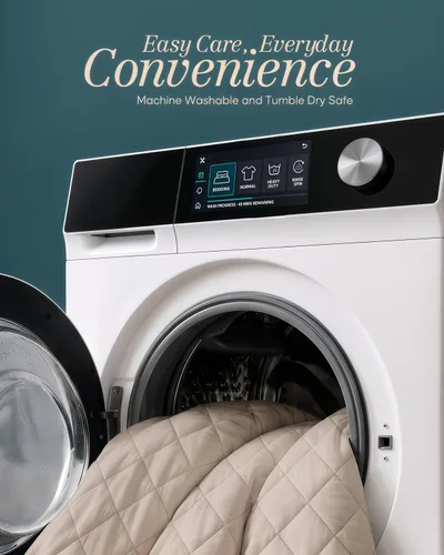 Vista 7 de Utopia Bedding - Cubrecolchón acolchado y ajustado, tamaño individual, protector y cubierta de colchón elástico con bolsillo profundo que se estira