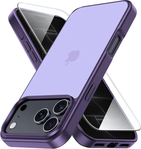 Vista 175 de Yriklso Funda 3 en 1 para iPhone Air, 1 protector de pantalla + 1 lente de cámara, a prueba de golpes para iPhone Air, protección contra caídas