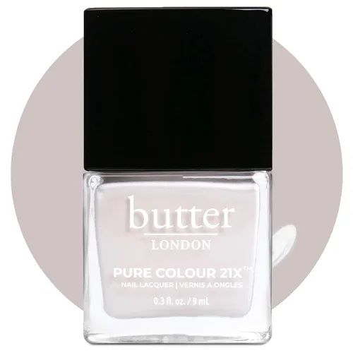 Vista 24 de butter LONDON PC21X Esmalte de uñas – Secado rápido, color de larga duración con acabado similar al gel y laca de uñas resistente a las virutas que