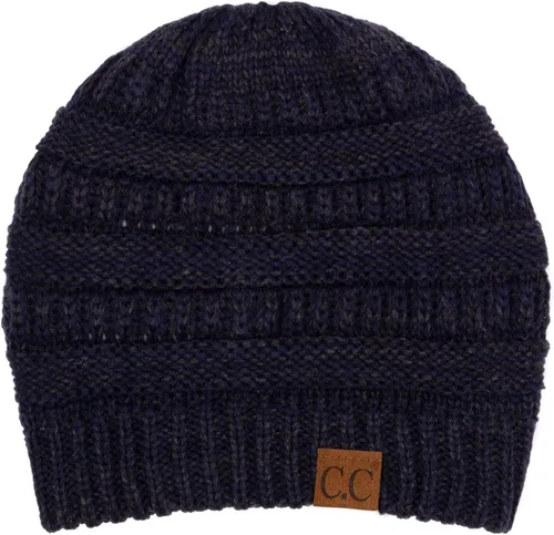 Vista 434 de C.C Trendy Warm Chunky Soft Stretch Cable Knit Beanie