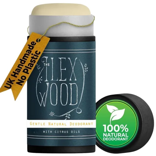 Vista 9 de The Ilex Wood Desodorante natural – 2.4 fl oz. Hecho a mano, sin sal de aluminio, sin plástico, libre de crueldad y alcohol, vegano, tubo de cartón