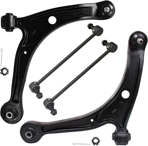 Vista 70 de Detroit Axle - Kit de brazos de control de extremo delantero para Acura 2004-2008 TSX 2003-2007 Honda Accord, 2 brazos de control inferiores, 2