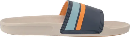 Vista 6 de Quiksilver Sandalias Rivi Slide para hombre, Verde Negro