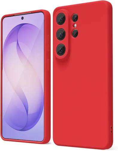 Vista 279 de oakxco Funda para teléfono Samsung Galaxy S8 de silicona líquida, delgada y fina de gel de goma suave TPU cubierta protectora simple llana
