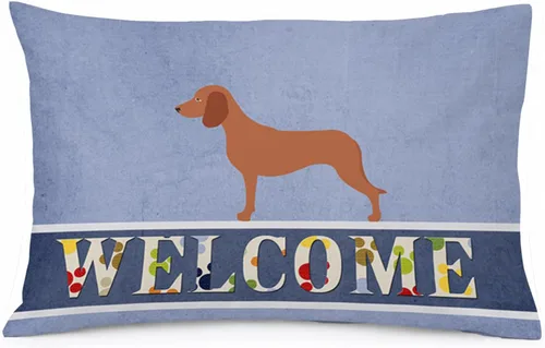 Vista 138 de Caroline's Treasures BB8334PILLOWCASE AIDI Atlas Mountain Dog - Funda de almohada estándar, color azul, ligera, súper suave, de fácil cuidado