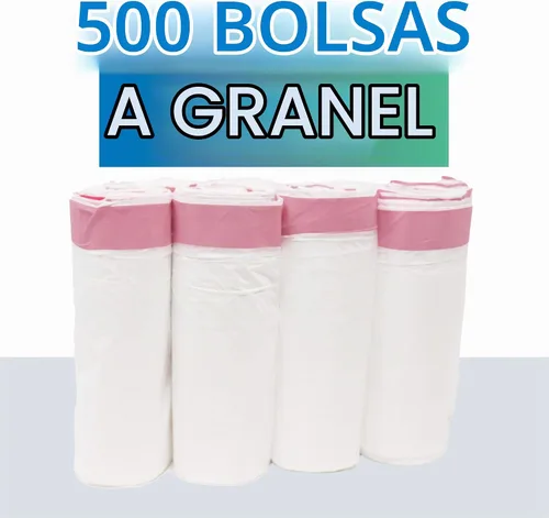 Vista 3 de Reli. Bolsas de basura altas con cordón para cocina, 13 galones, 500