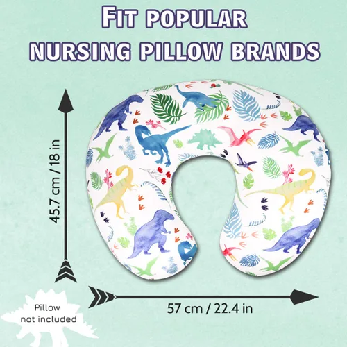 Vista 27 de Funda para almohada de lactancia TANOFAR, funda de almohada de lactancia neutral para bebés niños y niñas, funda de almohada de lactancia ultra