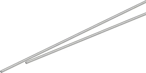 Vista 57 de Uxcell Tubo capilar de acero inoxidable 304, OD 0.4 mm x 0.1 mm de grosor de pared, 250 mm de longitud, tubo metálico para maquinaria industrial