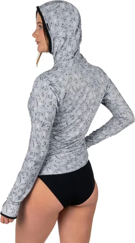 Vista 6 de BLACKSTRAP Camisa con capucha y cuello redondo UV para mujer