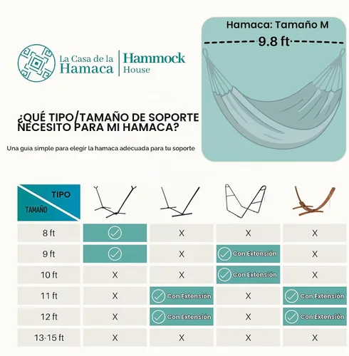 Vista 6 de Hamaca para 1-2 personas, capacidad de 475 libras, hamaca mexicana tejida a mano, 100% algodón suave, hamaca maya de 9.8 pies para patio, patio
