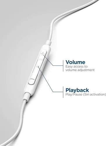 Vista 3 de Bolle & Raven Auriculares USB-C con micrófono, auriculares intrauditivos con cable con control remoto en línea + micrófono para teléfonos tipo C