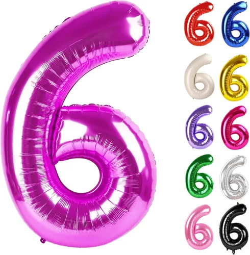 Vista 118 de Globo negro del número 0 de 40 pulgadas – globo número 0, decoraciones