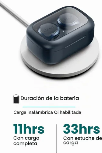 Vista 2 de Cleer Audio Ally Plus II - Auriculares inalámbricos con cancelación de Azul medianoche