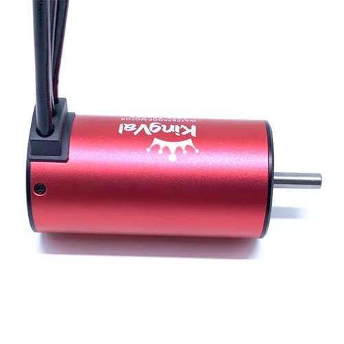 Vista 5 de KingVal Reemplazo 3670 1700KV Eje de motor sin escobillas impermeable 0.197 in compatible con 1/8 1/10 RC Car