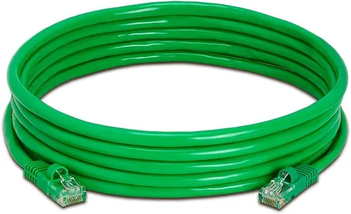 Vista 20 de Cmple - Cable Ethernet Cat5e de 1.5 pies, Cable Patch Ethernet UTP Cat 5e de 350 MHz, Cable LAN de red de 1 Gbps, conectores RJ45, compatible