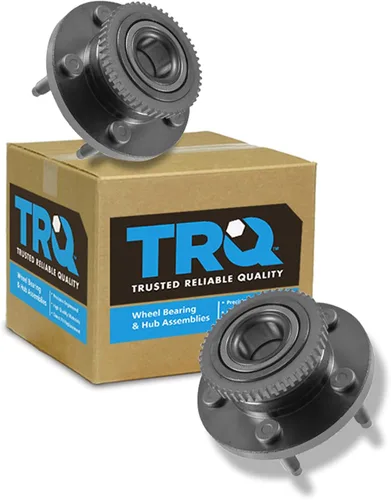 Vista 30 de TRQ Juego de 2 rodamientos de rueda delantera y conjunto de cubo compatible con Tesla 3 2020 Y 2018-2019 para Tesla 3 2020 Tesla Y AWD 2018-2019