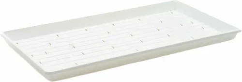 Vista 11 de Bootstrap Farmer - Bandejas Microgreen 1020, paquete de 5 bandejas de semillas extra resistentes y poco profundas con orificios - Cultivo