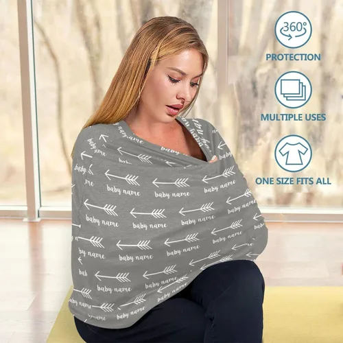 Vista 4 de Funda personalizada para asiento de automóvil de bebé para bebés, toldo de asiento de automóvil para niños, fundas de cochecito de lactancia