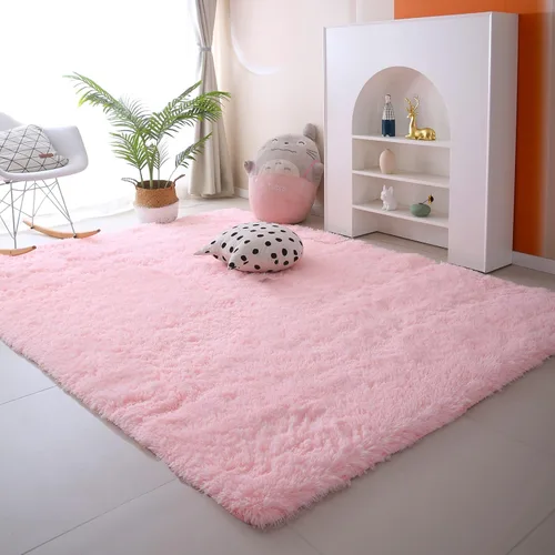 Vista 39 de Alfombra redonda beige para dormitorio: alfombra suave y esponjosa de 4 x 4 pies para sala de estar, alfombra redonda de felpa peluda