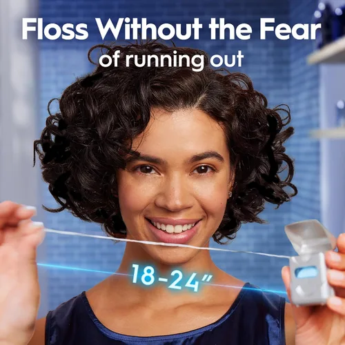 Vista 5 de Oral-B Glide Deep Clean Cool Mint - Hilo dental (131.2 ft)