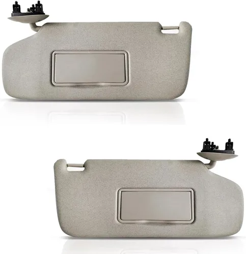 Vista 7 de Visera parasol 2M PLASTIC para Chevy Blazer S10 1995-2005, para conductor y pasajero, calidad OE (negro)