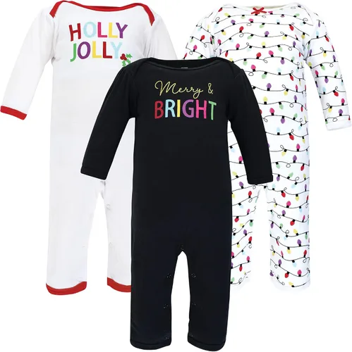 Vista 65 de Hudson Baby - Overol unisex de algodón para bebé Manzana