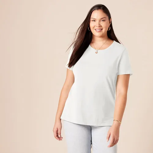 Vista 270 de Amazon Essentials Women's Regular-Fit Short-Sleeve Crewneck T-Shirt